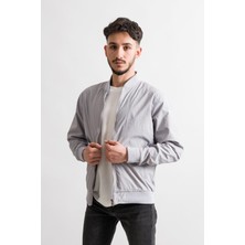 Fbı Jeans Slimfit Gofre Kumaş Kolej Yaka Astarlı Baharlık Mont
