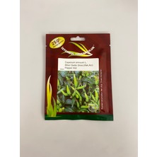 İstanbul Tohumculuk Biber Gediz (Ince,urfa,acı) Pepper Hot (Capsicum Annuum L.)