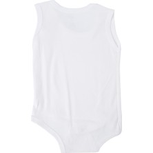 Bebelop Unisex Bebek Çocuk Kolsuz Askılı Çıtçıtlı Body Zıbın Badi