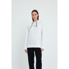 Kef Clothing Beyaz Hoodie, Originals Hoodie, Kadın Hoodie