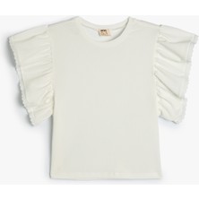 Koton Beyaz Kadın Bluz 4SKG10035AK