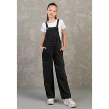 Dmb Siyah Gabardin Uzun Tulum