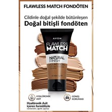 Avon Flawless Match Natural Likit Fondöten SPF20 30 ml Light Caramel 355 gr