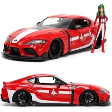 Jada Miriya Sterling % 2020 Toyota Supra 1/24 Model Araba