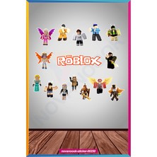 Nova Noook Roblox Karakterleri Cam Duvar Sticker (STICKER-00250)