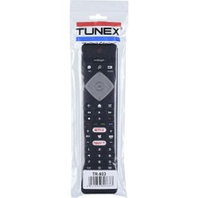 Tunex Philips Ambilight Netflix-Rakuten Tuşlu LED Tv Kumanda HPH233 TR-603