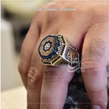 Vogutima Islam Usta Tasarımı Yadigar Gümüş Erkek Yüzük