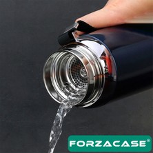 Forzacase Paslanmaz Çelik 1 Litre 12 Saat Sıcak Soğuk Tutan Çay Kahve Su Termosu - FC434