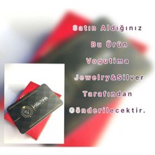 Vogutima Selçuklu Çift Başlı Kartal Figürlü Erkek Gümüş Kolye Zincir Gklyzkhnkrt-Gms