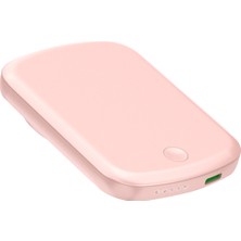 IX-PB033 5.000 Mah 15W Magsafe Powerbank Taşınabilir Şarj Cihazı -Pembe