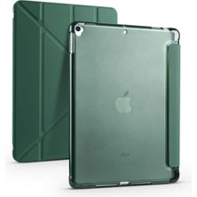 Five-E Apple iPad 7. Nesil 10.2 Inc (2019) 4 Farklı Standlı Kalemlikli Kılıf A2197 A2200 A2198