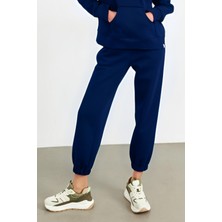 Yakamel Kadın 3 Ip Paçası Lastikli Eşofman Altı