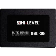 Hı-Level 512GB 2,5" Sataııı 560-540MB/S Elıte Serı SSD