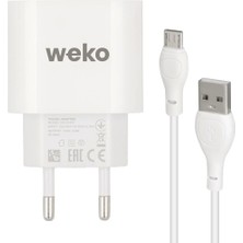 Epilons WK-21441 Pdu Qc 3.0 Amper Şarj Başlık Adaptörü + Mıcro USB Kablo No:1