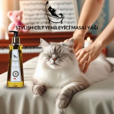 Stylish Exculusive Pet Cosmetics Stylish Kedi ve Köpekler Için Cilt Yenileyici Masaj Yağı 200 ml