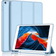 Five-E Apple iPad 9. Nesil 10.2 Inc (2021) Kalemlikli Yatay Standlı Stromix Smart Kılıf A2602 A2604 A2603 A2605