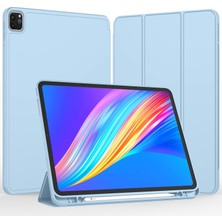 Five-E Apple iPad Pro 11 (2021) 3. Nesil Kalemlikli Yatay Standlı Stromix Smart Kılıf A2377 A2459 A2301 A2460