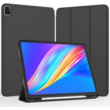 Five-E Apple iPad Pro 11 (2021) 3. Nesil Kalemlikli Yatay Standlı Stromix Smart Kılıf A2377 A2459 A2301 A2460