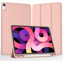 Five-E Apple iPad Air 4. Nesil 10.9 (2020) Kalemlikli Yatay Standlı Stromix Smart Kılıf A2316 A2324 A2325 A2072