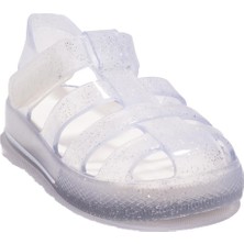 Igor S10265BB Star Glitter Beyaz Ortopedik Günlük Kız Çocuk Sandalet