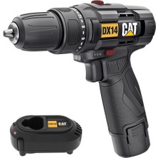 Cat DX14 Şarjlı Matkap 12VOLT/2.0AH