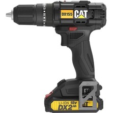 Cat DX155.1 Çift Akülü Şarjlı Darbeli Matkap 18VOLT/2.0AH