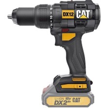 Cat DX12B Şarjlı Darbeli Matkap (Akü Dahil Değildir) 18VOLT