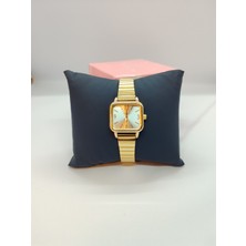 Dmr Minimal Kare  Kadın Kol Saati