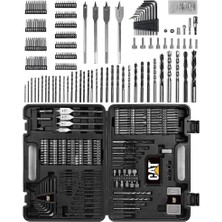 Cat DX13SET  Graphene Şarjlı Darbeli Matkap 18VOLT/5.0AH + DA01903 201 Parça Delme ve Vidalama Uç Seti