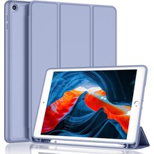 Five-E Apple iPad Air 3. Nesil 10.5 Inc (2019) Kalemlikli Yatay Standlı Stromix Smart Kılıf ve Ekran Koruyucu A2123 A2152 A2153