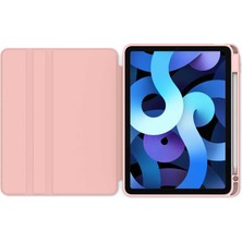 Five-E Apple iPad 9. Nesil 10.2 (2021) Yatay ve Dikey Standlı Kalemlikli Ninex Smart Kılıf A2602 A2604 A2603 A2605