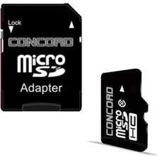 64 GB Micro Sd Adaptör Dahil Hafıza Kartı Concord C-M64