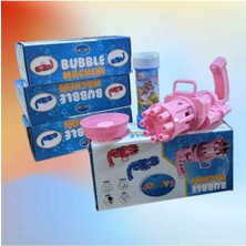 Kartoy Köpük Tabancası Bubble Machine (Pembe)