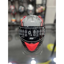 MTS Matt Dreka Dark Vizör Kask