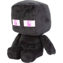 Elifeshop Ithal Kumaş Minecraft Anime Enderman Karakter Figür Peluş Oyuncak Uyku & Oyun Arkadaşı 22 Cm.