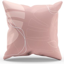 Moud's Çift Tarafı Baskılı Art 10 Desenli Süet Kırlent Kılıfı - PL910