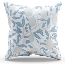 Moud's Çift Tarafı Baskılı Klasik-1 Desenli Süet Kırlent Kılıfı