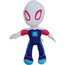 Elifeshop Ithal Kumaş Marvel Spidey Spiderman Ghost Spider Miles Morales Figür Peluş Oyuncak Çeşitleri 30 Cm.