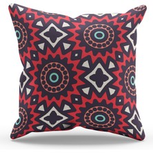 Moud's Çift Tarafı Baskılı Mix-6 Desenli Süet Kırlent Kılıfı