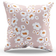 Moud's Çift Tarafı Baskılı Gurun-2 Desenli Süet Kırlent Kılıfı