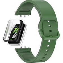 Apsuwa Samsung Galaxy Fit 3 Kordon + Ekran Koruyucu Kasa Siyah