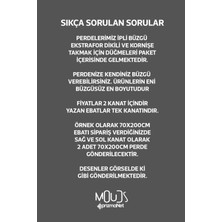 Moud's Alley 2 Desenli Süet Oturma Odası Salon Fon Perde Baskılı Ekstrafor Büzgü 2 Kanat PRD-1078