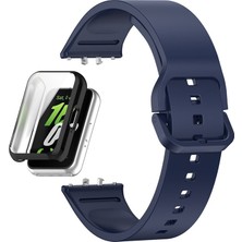 Apsuwa Samsung Galaxy Fit 3 Kordon + Ekran Koruyucu Kasa Siyah