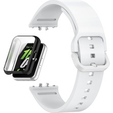 Apsuwa Samsung Galaxy Fit 3 Kordon + Ekran Koruyucu Kasa Siyah