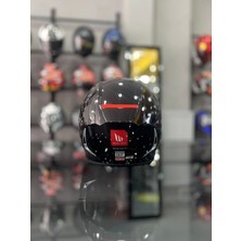 MT Helmets Revenge 2 Gloss Parlak Siyah Kask Şeffaf Vizörlü