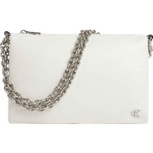 Calvin Klein Ekru Kadın 15,5X24X9 cm Çapraz Çanta K60K611948CGA