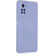 Newface Xiaomi Redmi Note 12 Pro 4g Kılıf Nano Içi Kadife  Silikon - Lila 24051