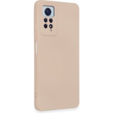 Newface Xiaomi Redmi Note 12 Pro 4g Kılıf Nano Içi Kadife  Silikon - Pudra 24051