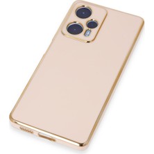 Newface Xiaomi Poco F5 Kılıf Volet Silikon - Pembe 24051