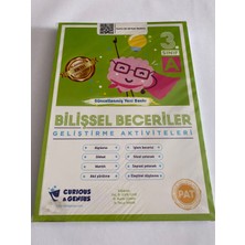 Dikkat Mantık Zeka - Bilişsel Beceriler Geliştirme Aktiviteleri - İlkokul Mantık ve Muhakeme - Akıl ve Zeka Oyunları 4 Kitap